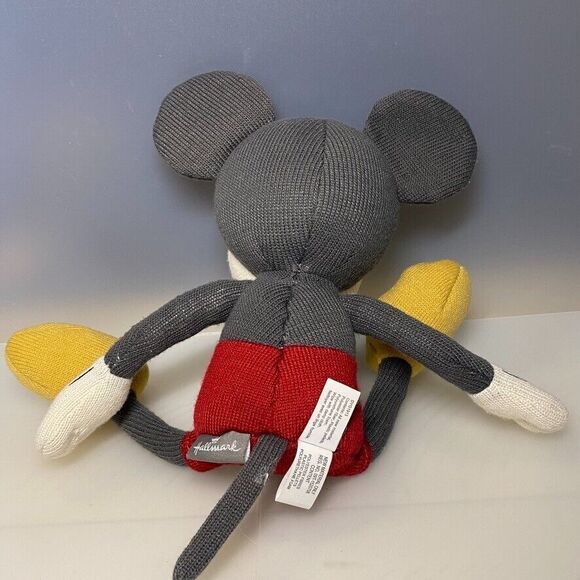 Disney Sweetheart Mickey & Minnie Mouse Collectible Sock Stuffed Animal Plush - Picture 13 of 15